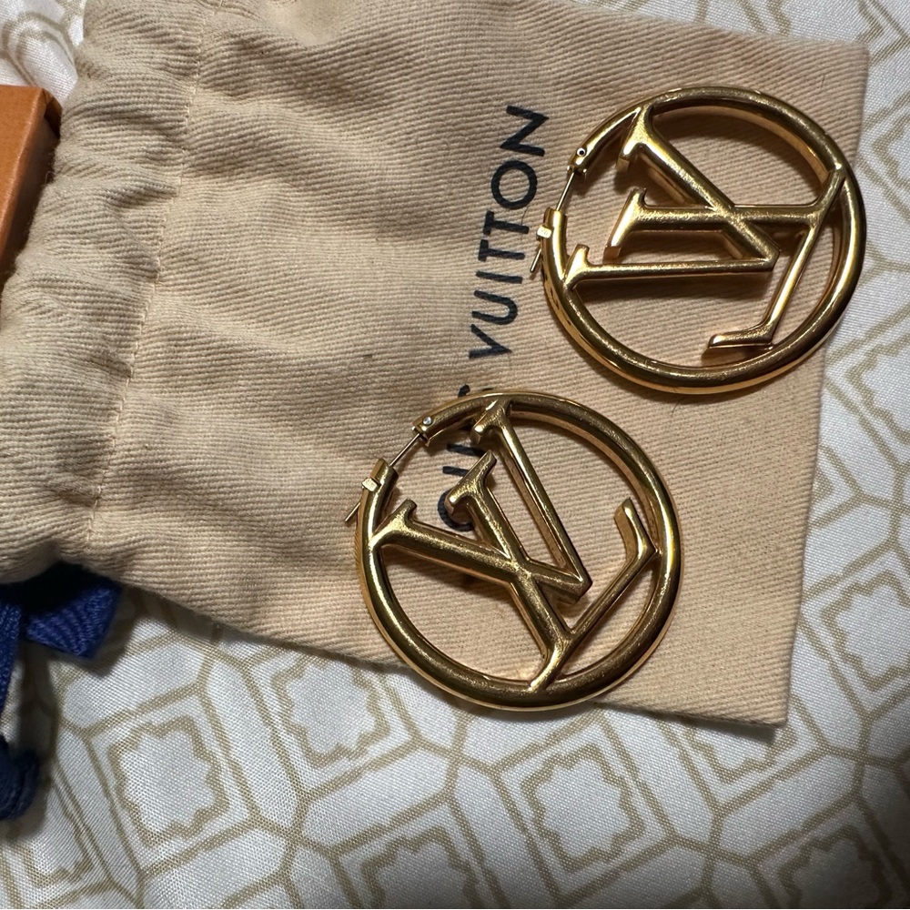 Louis Vuitton Louise Hoops